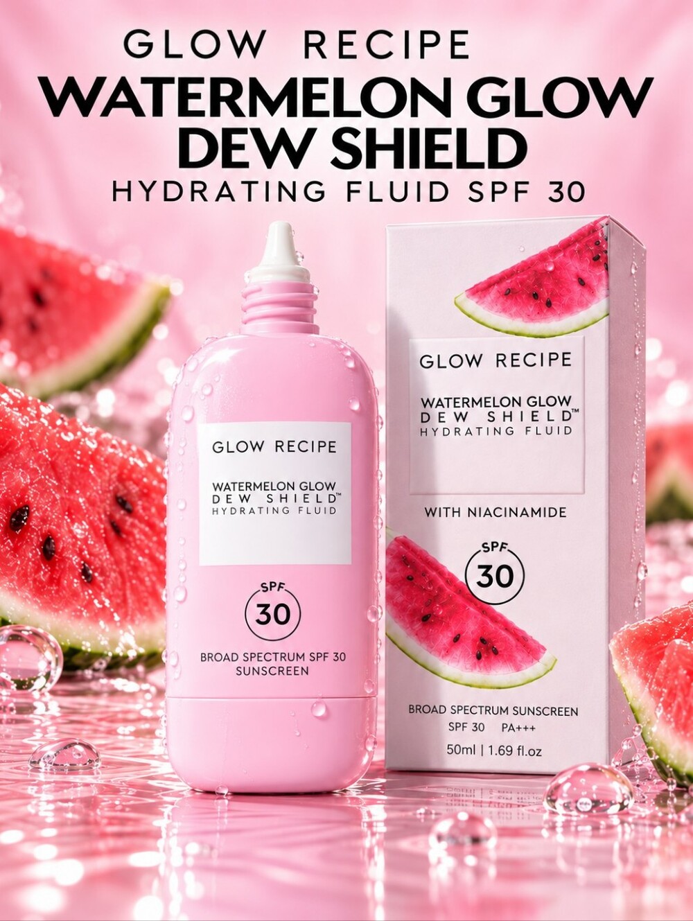 Glow Recipe Watermelon Glow Dew Shield Hydrating Fluid SPF 30